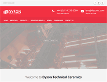 Tablet Screenshot of dysontc.com